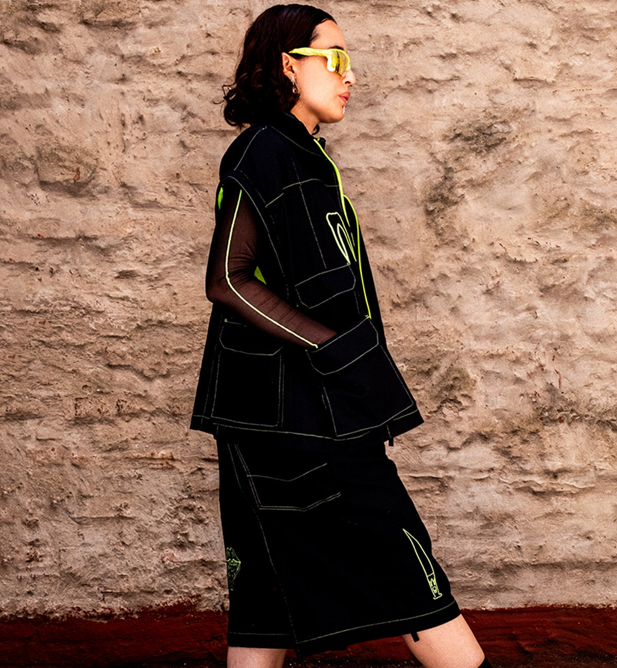 Chaqueta Neon: Caníbal