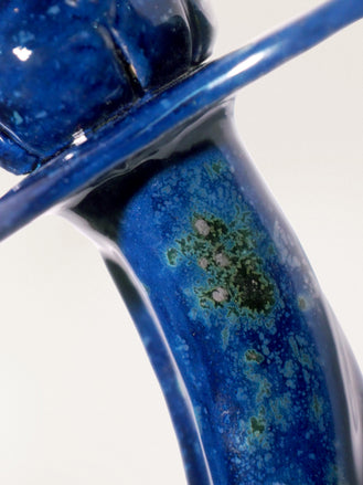 Portacandele in Ceramica d'artista: Luna