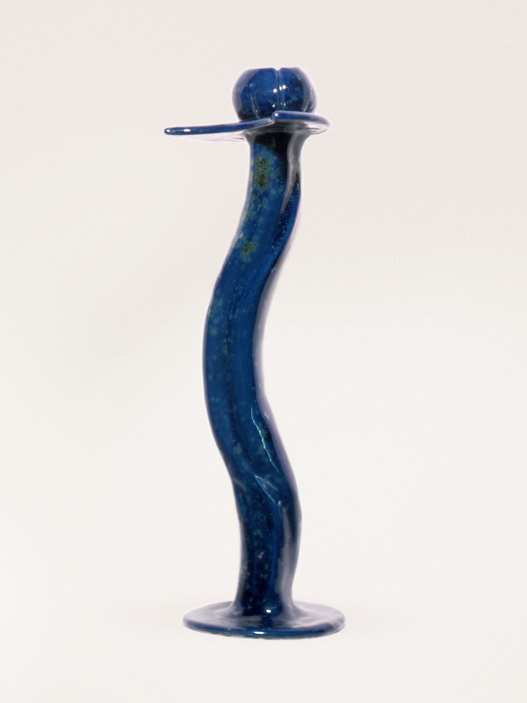 Portacandele in Ceramica d'artista: Luna
