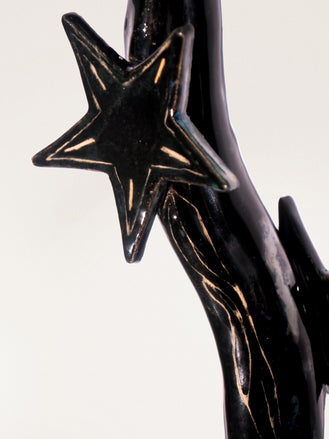 Portacandele in Ceramica d'artista: Cosmo