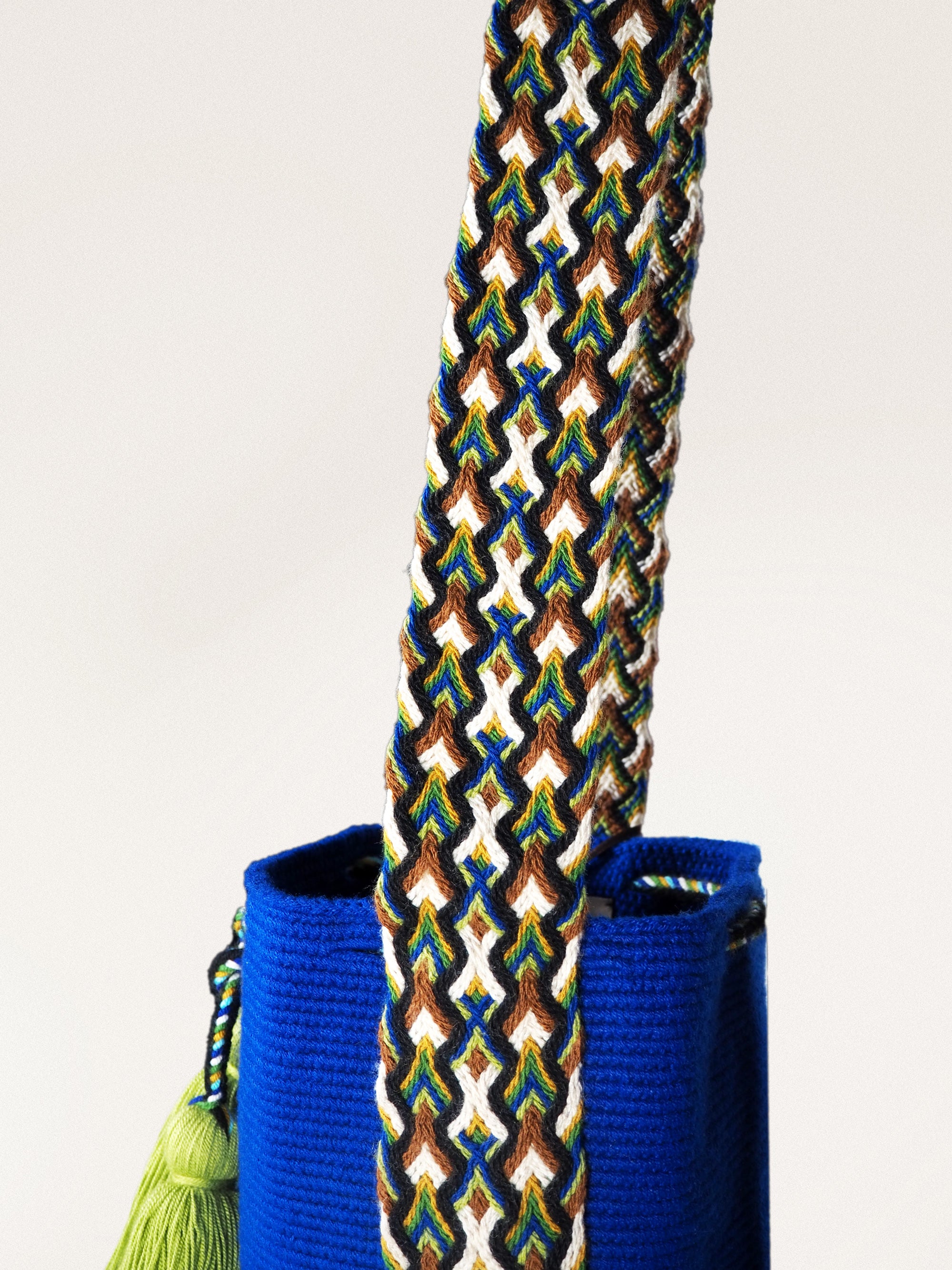Mochila Wayuu (Mediana) - Lapislazzuli