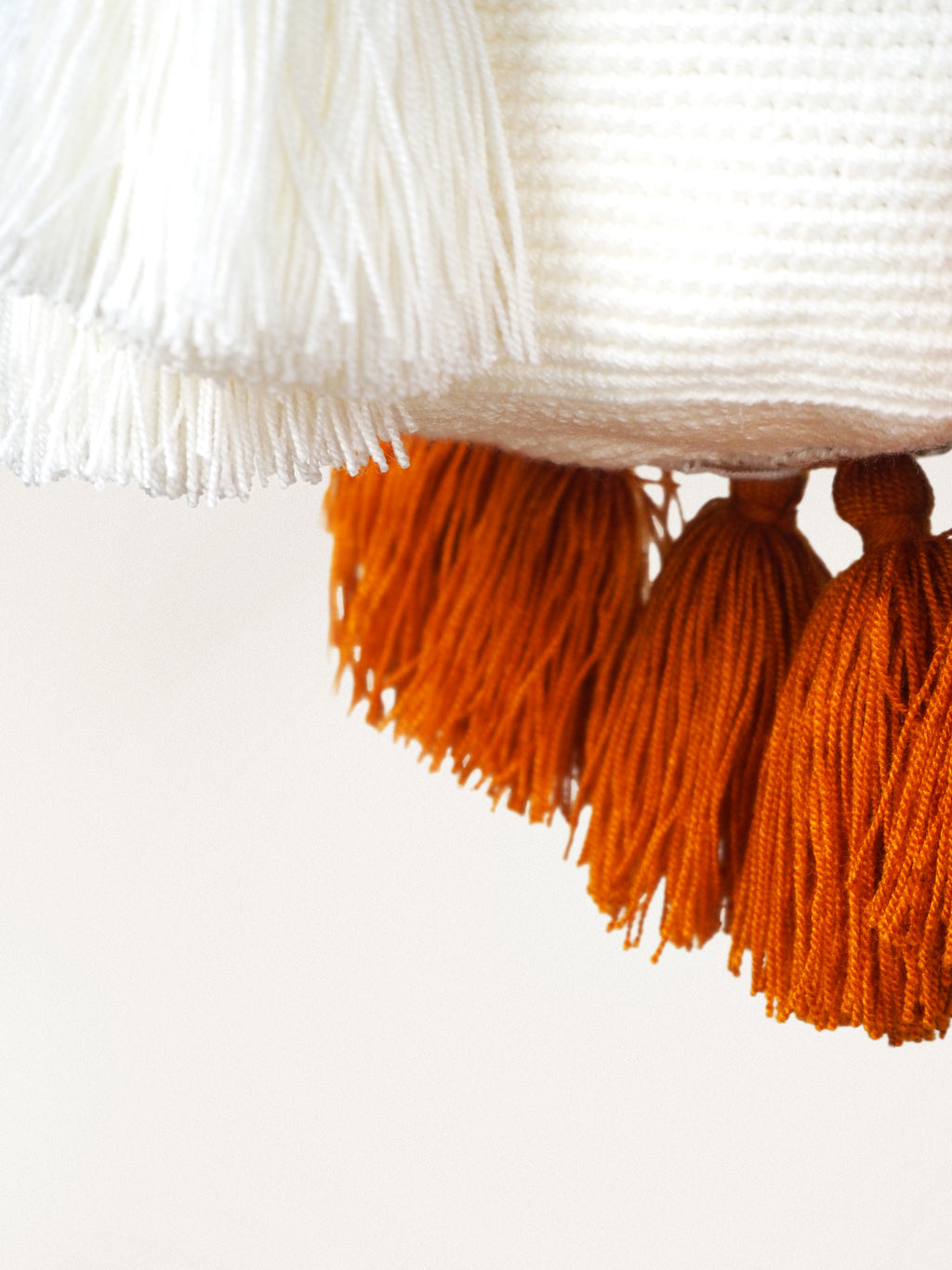 Mochila Wayuu (Mediana) - Pompon Amanecer