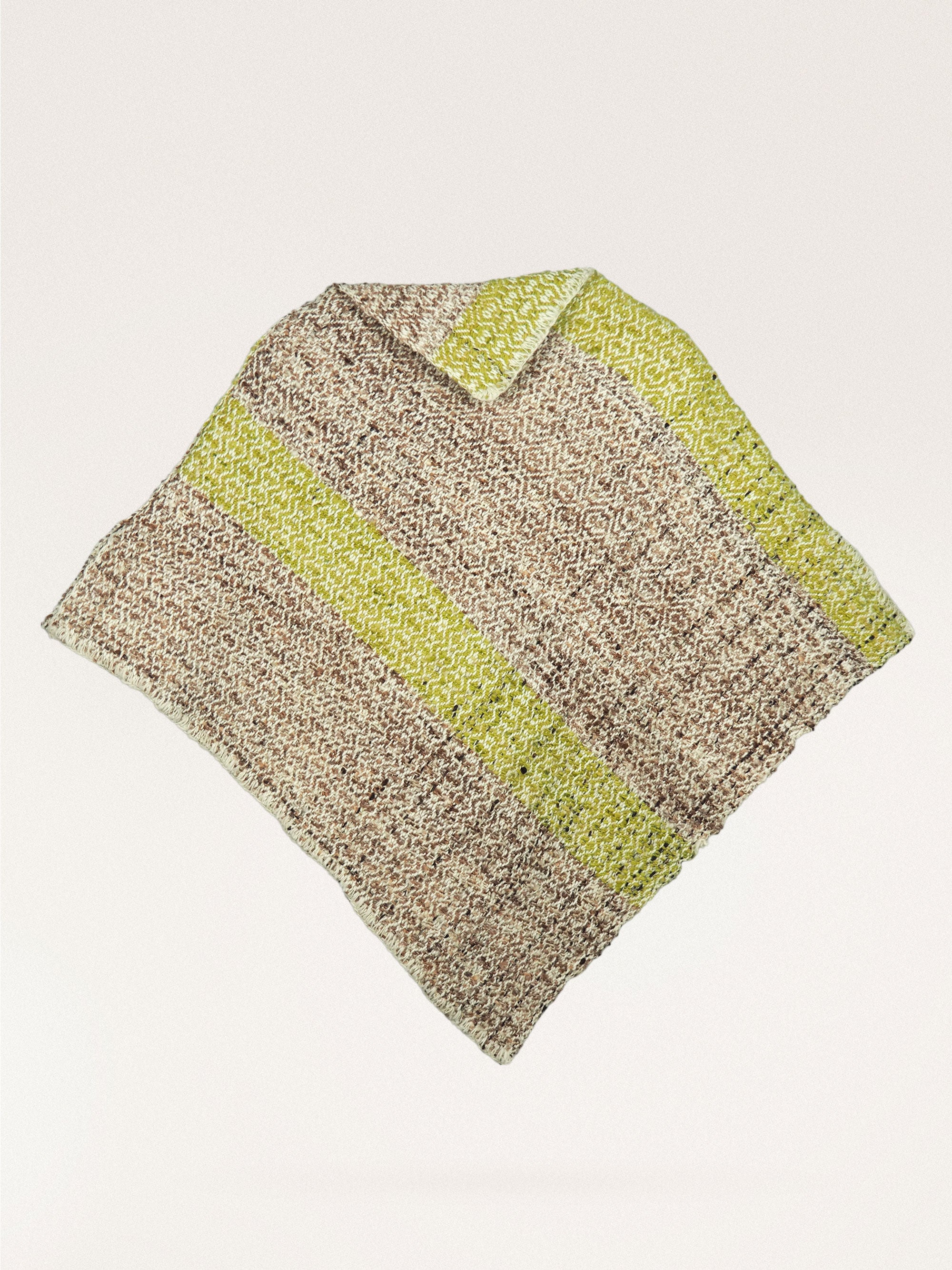 Ruana (Poncho) Ampia - Musgo